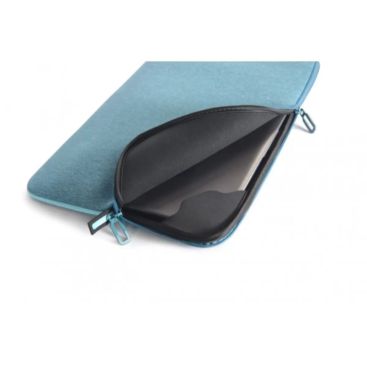 MELANGE Neoprenhülle Notebook 15.6" Anti-Slip meliert türkis