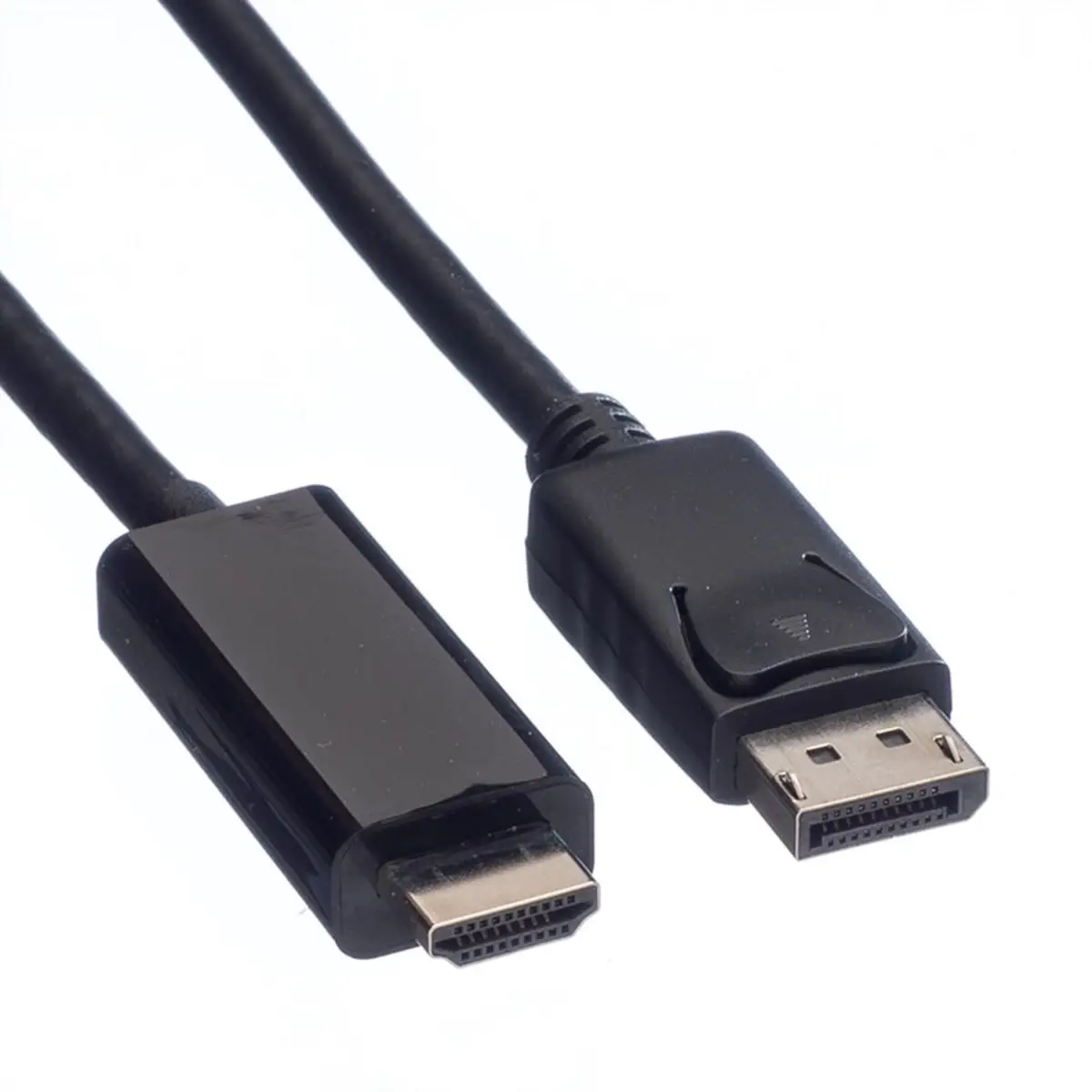 Monitorkabel DP/HDMI Stecker/Stecker Schwarz 3m