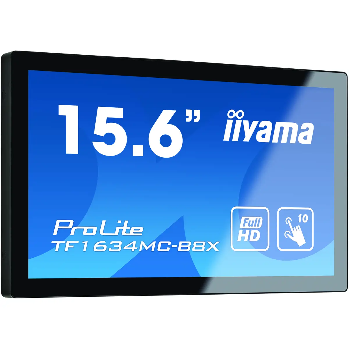 ProLite TF1634MC-B8X 39.5cm (15.6") Display 1920x1080 Pixel 450 cd/m² 700:1 25 ms Schwarz