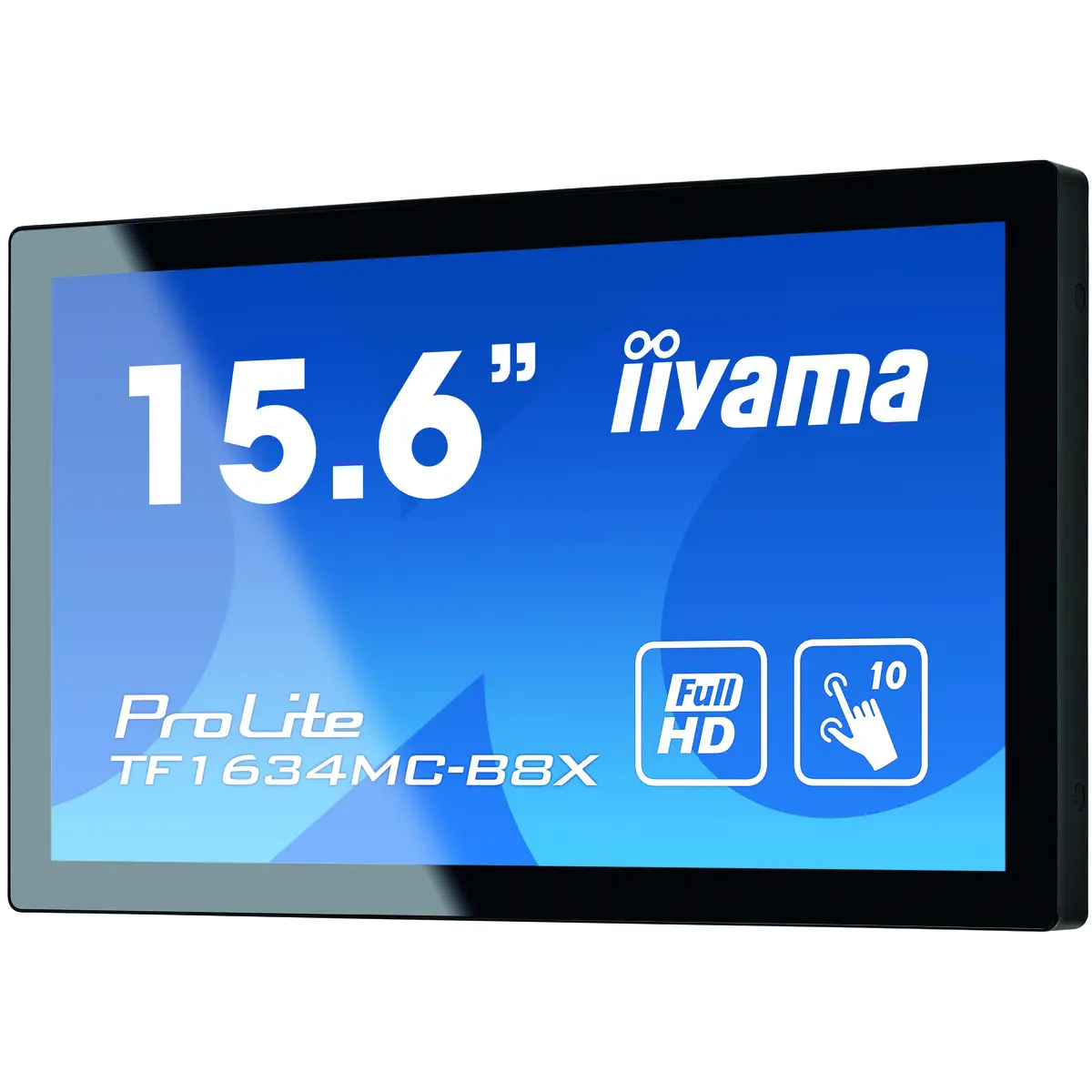 ProLite TF1634MC-B8X 39.5cm (15.6") Display 1920x1080 Pixel 450 cd/m² 700:1 25 ms Schwarz