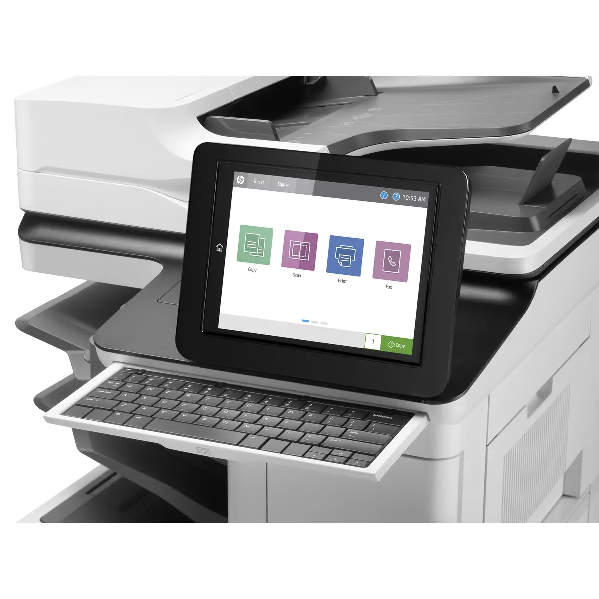 LaserJet Enterprise MFP M635z Mono A4 Up to 61 ppm