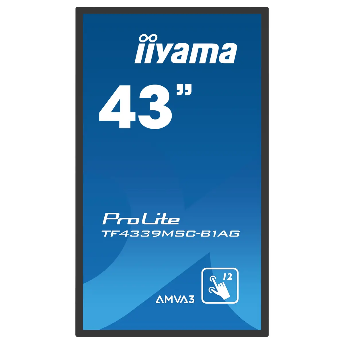 ProLite TF4339MSC-B1AG 109cm (43") Display 1920x1080 Pixel 400 cd/m² 4000:1 8ms Schwarz
