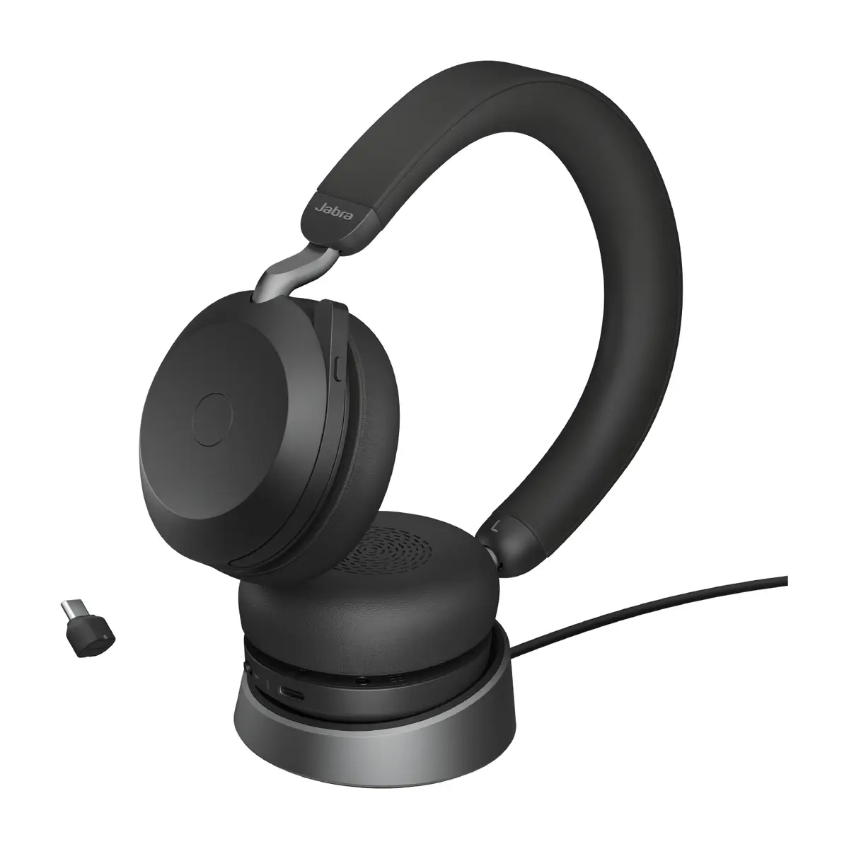 Evolve2 75 LINK380C UC Binaural Bluetooth Schwarz USB-C inkl. Ladestation