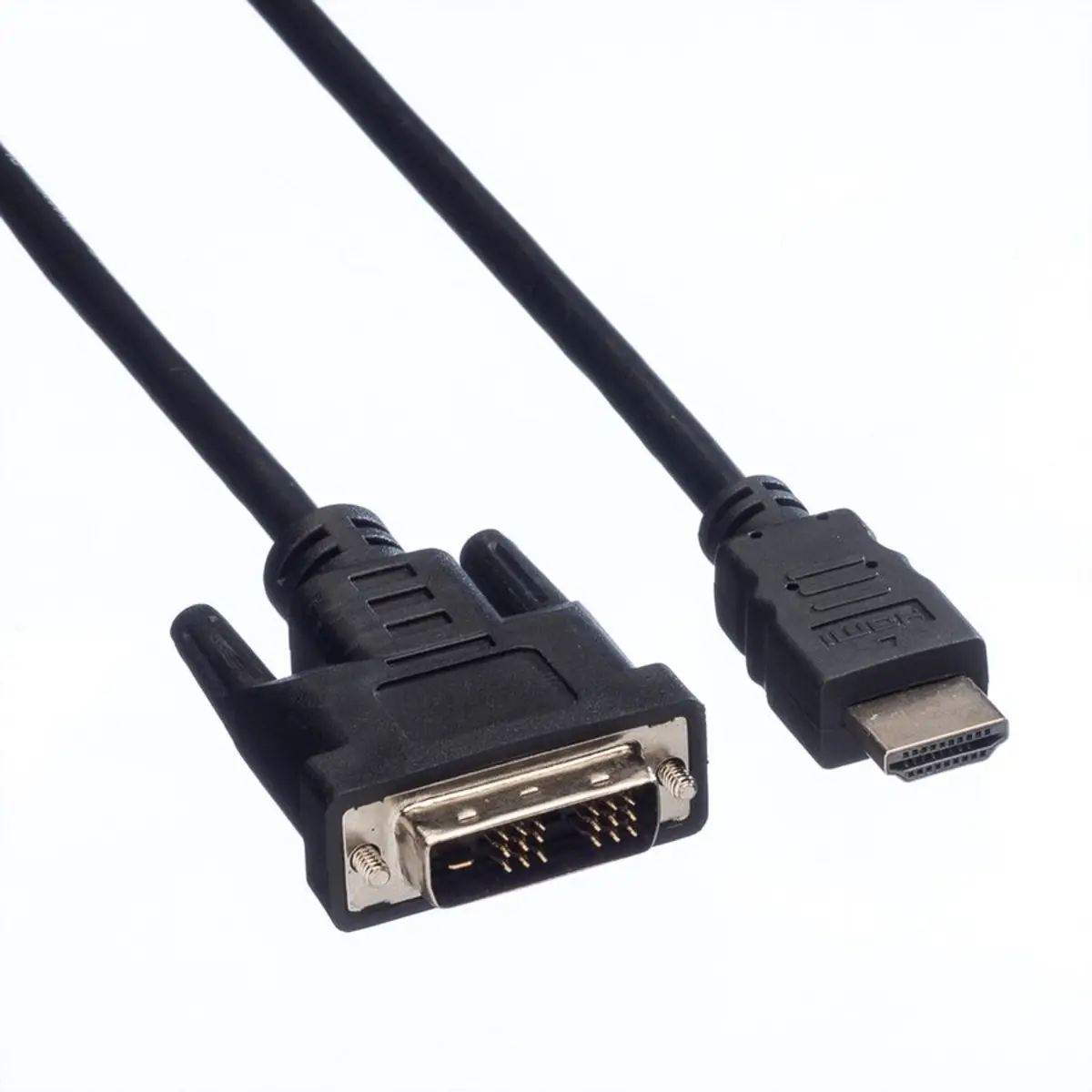 Monitorkabel DVI/HDMI Stecker/Stecker Schwarz 1,5m