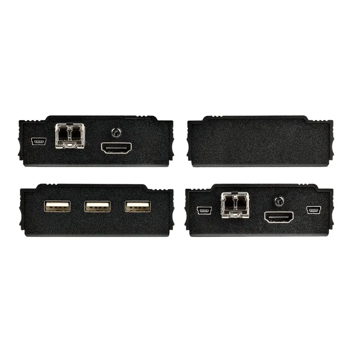 4K HDMI LWL Extender HDMI Video & USB Remote KVM Switch 2x 10G MMF SFP+