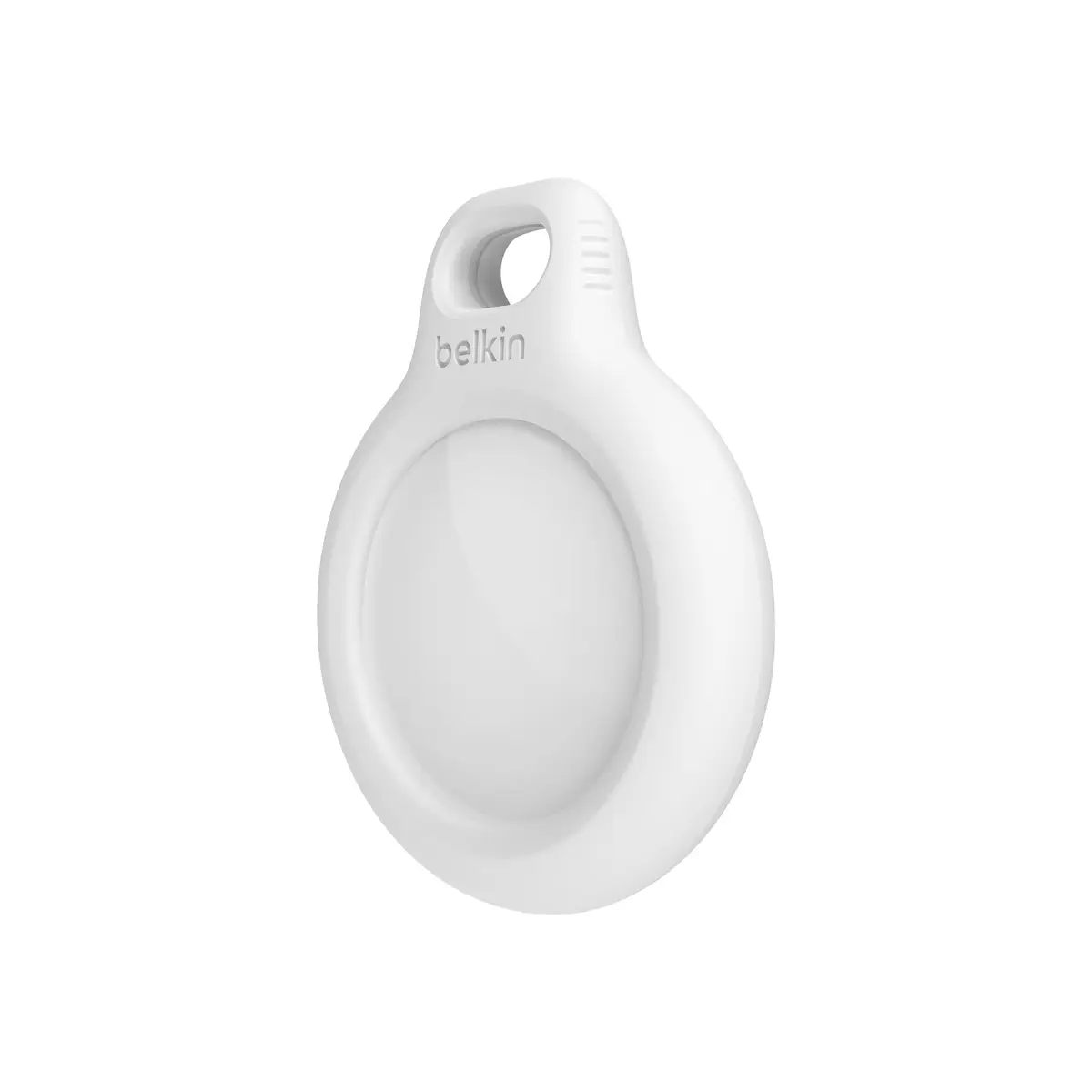 Secure Holder mit Schlüsselanhänger für Apple AirTag, weiß