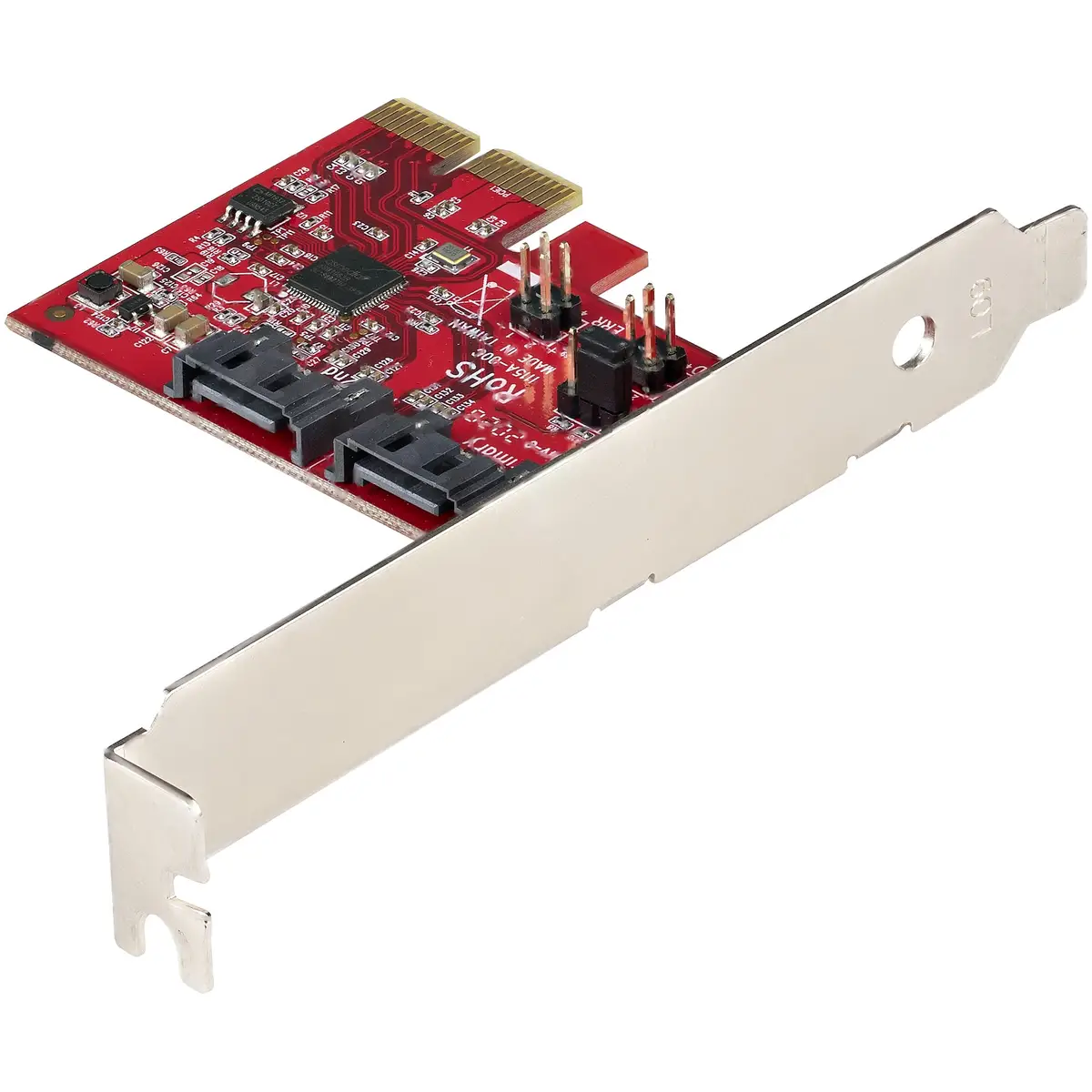 2 Port PCIe SATA RAID Controller PCIe SATA hardware RAID Full/Low Blende