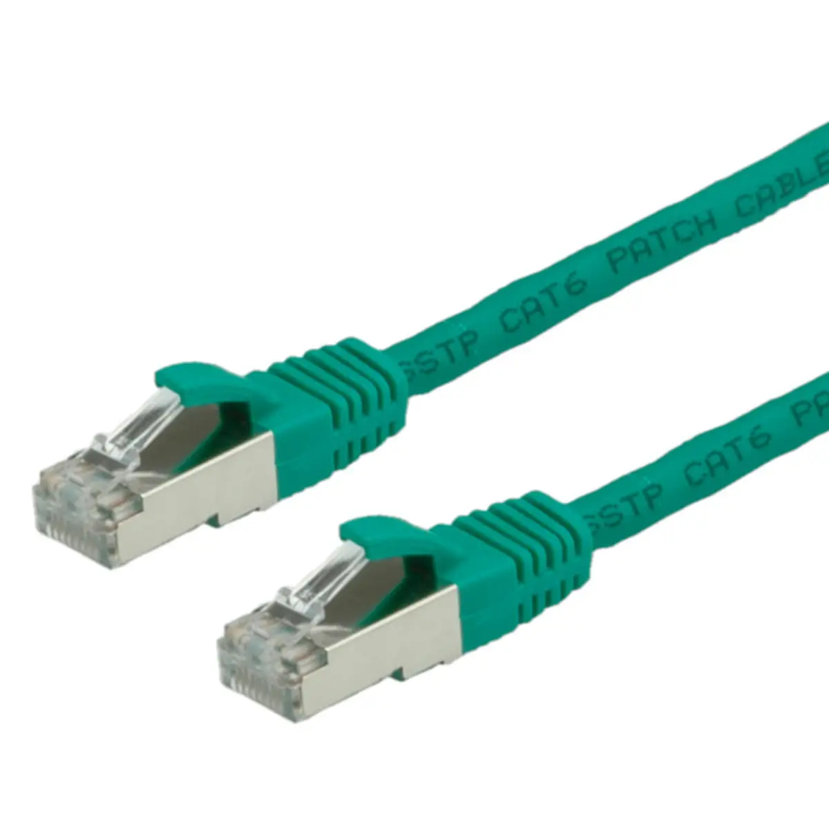 Patchkabel RJ-45 S/FTP Cat6 Grün 0,5m