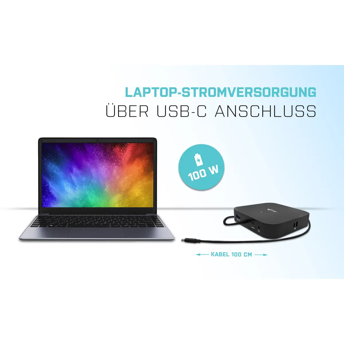 i-tec USB-C 3.1 Dockingstation Thunderbolt 3 Schwarz