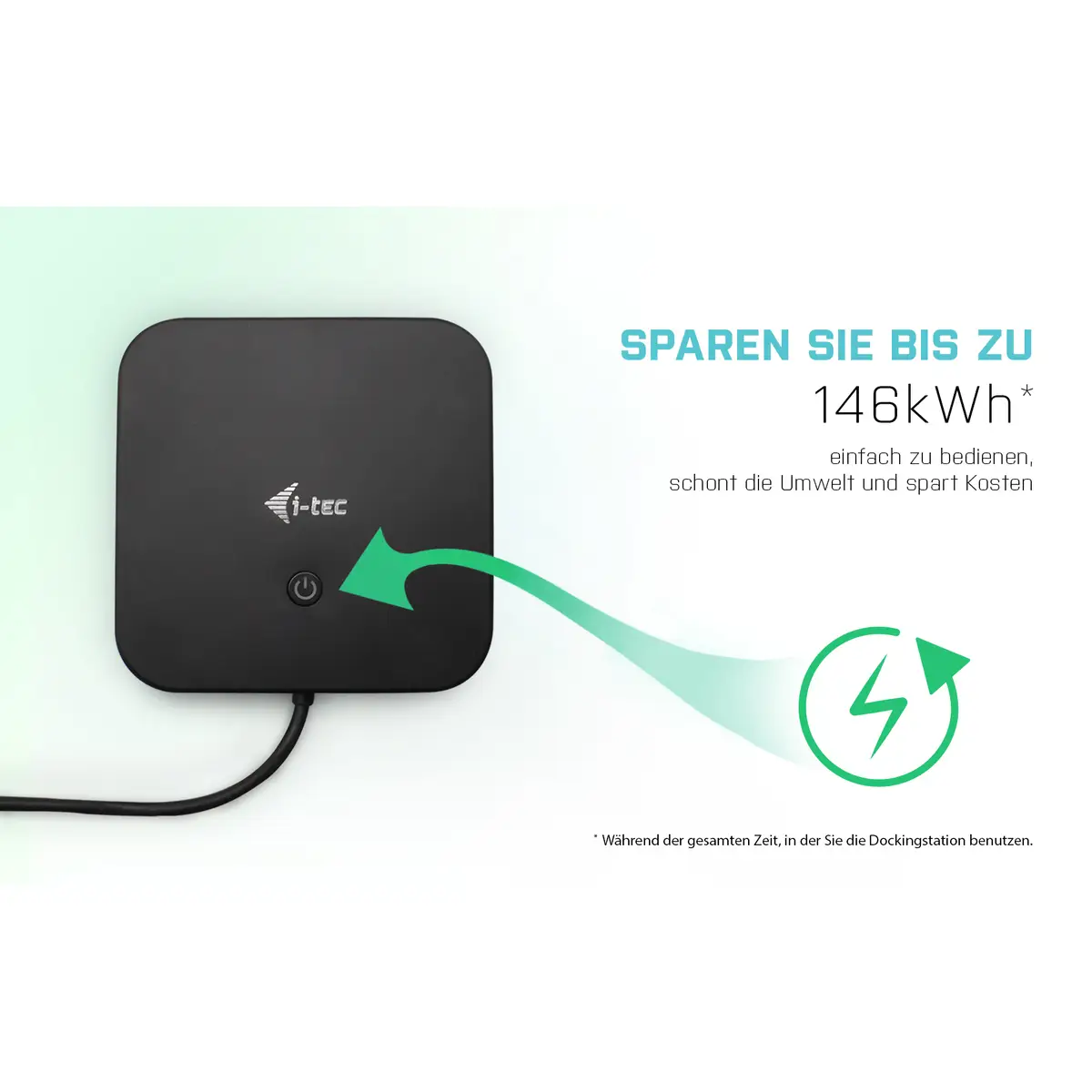 i-tec USB-C 3.1 Dockingstation Thunderbolt 3 Schwarz