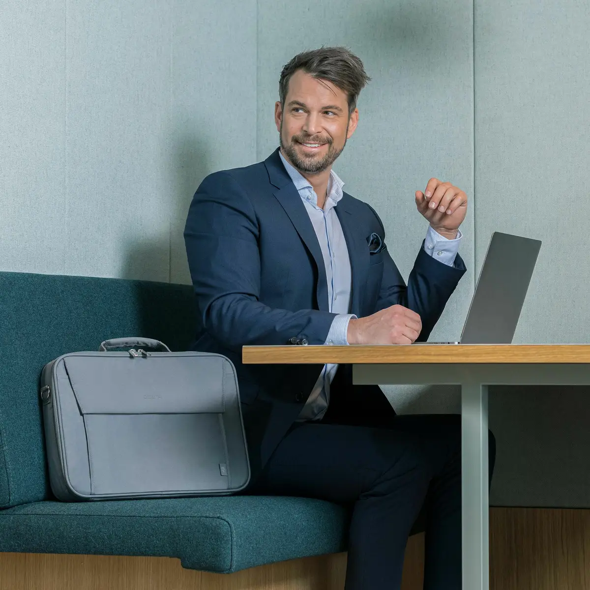 Laptoptasche Eco Multi BASE 14-15.6" Grau