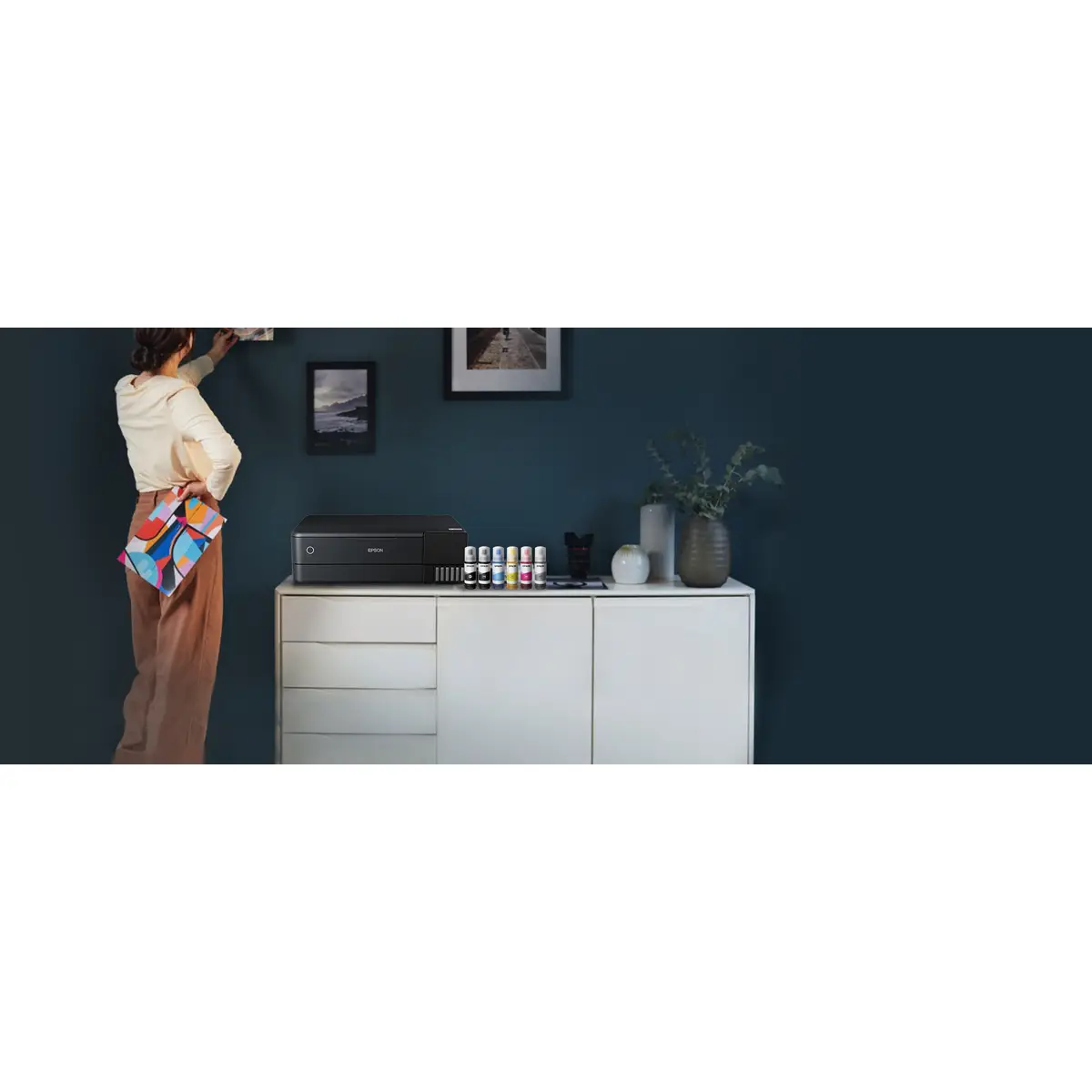 EcoTank ET-8550 A4 All-in-one Drucker/Scanner/Kopierer Farbtintenstrahldrucker