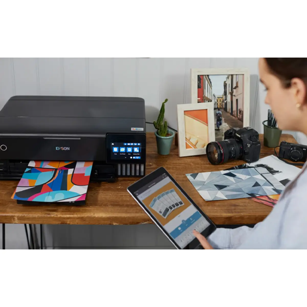 EcoTank ET-8550 A4 All-in-one Drucker/Scanner/Kopierer Farbtintenstrahldrucker