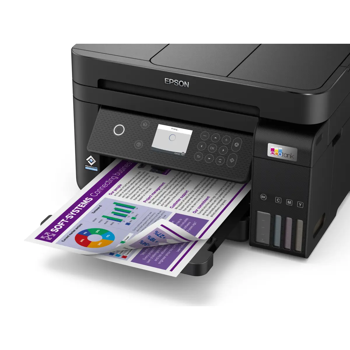 EcoTank ET-3850 A4 All-in-one Drucker/Scanner/Kopierer Ttintenstrahldrucker Duplex