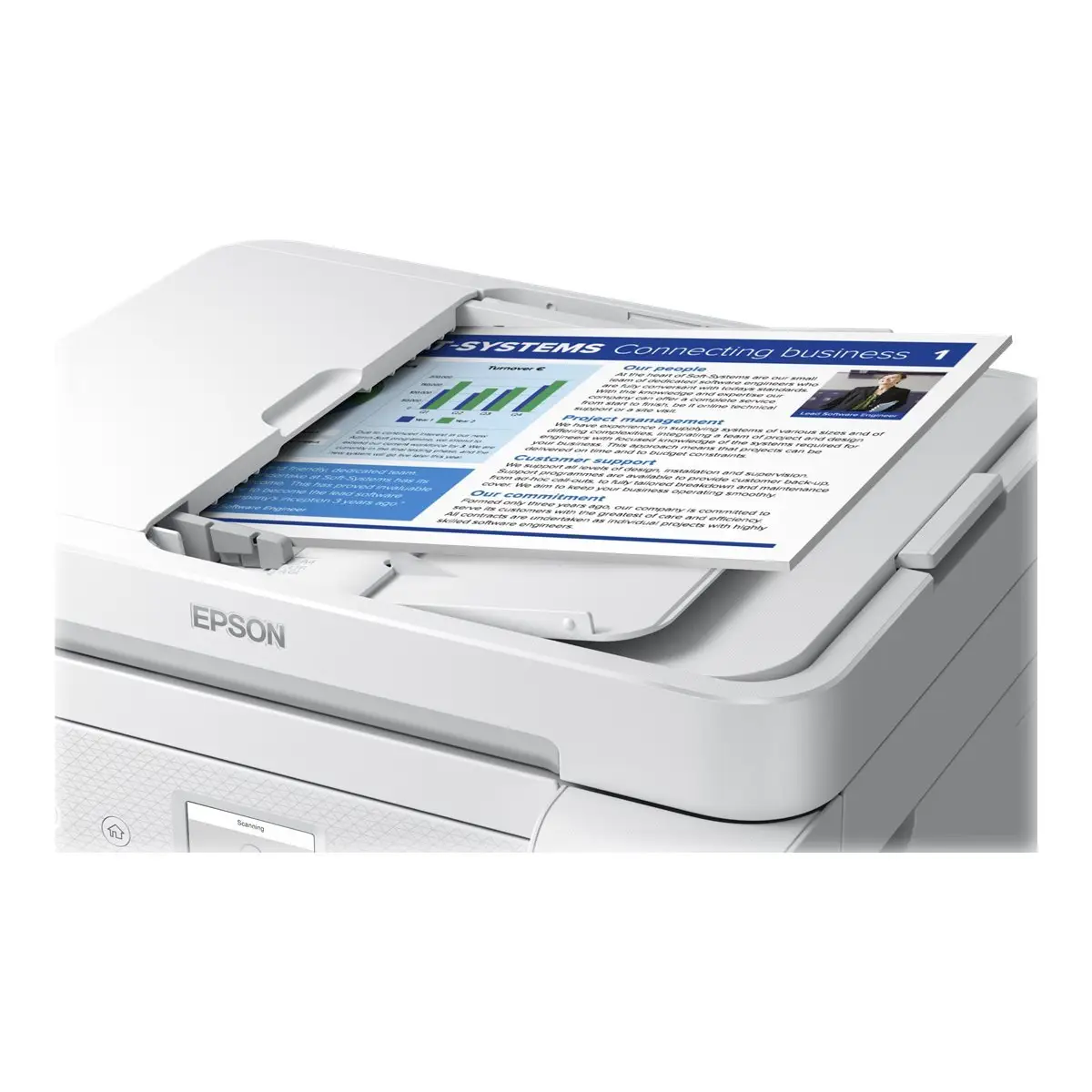 EcoTank ET-4856 A4 All-in-one Drucker/Scanner/Kopierer/Fax Farbtintenstrahldrucker Duplex,