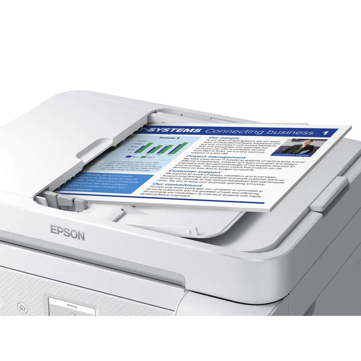 EcoTank ET-4856 A4 All-in-one Drucker/Scanner/Kopierer/Fax Farbtintenstrahldrucker Duplex,