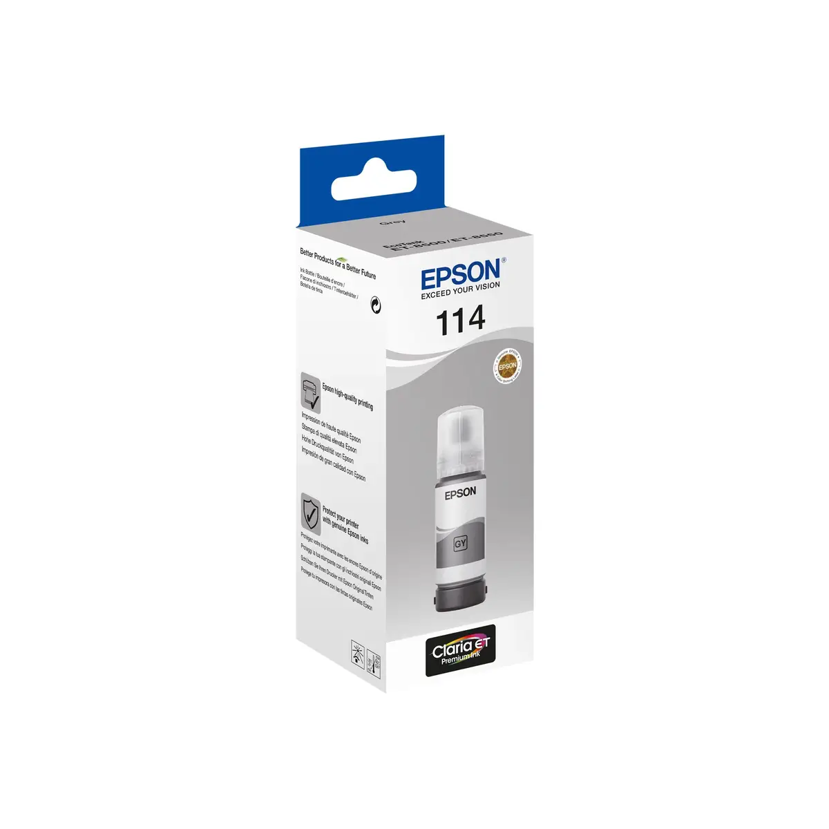 C13T07B540 Nachfülltinte 70ml 2300 Seiten Grau
