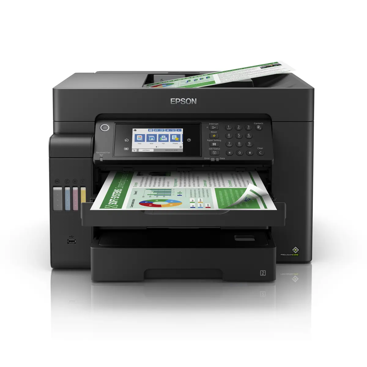 EcoTank ET-16600 A3 All-in-one Drucker/Scanner/Kopierer/Fax Farbtintenstrahldrucker Duplex