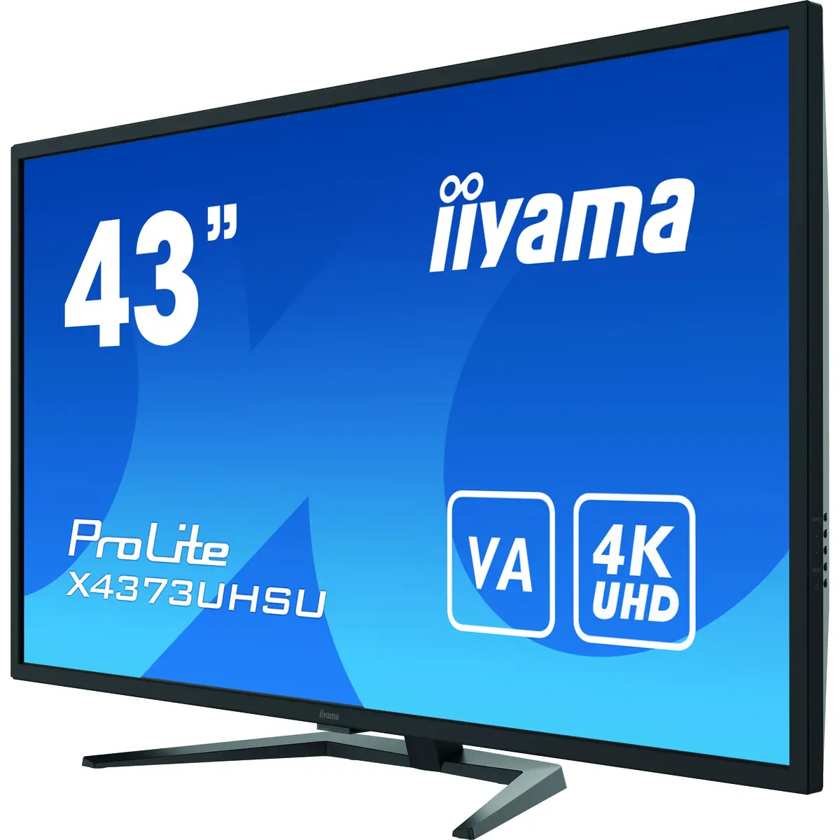 ProLite X4373UHSU-B1 108cm (43") Display 3840x2160 Pixel 400 cd/m² 4000:1 3ms Schwarz