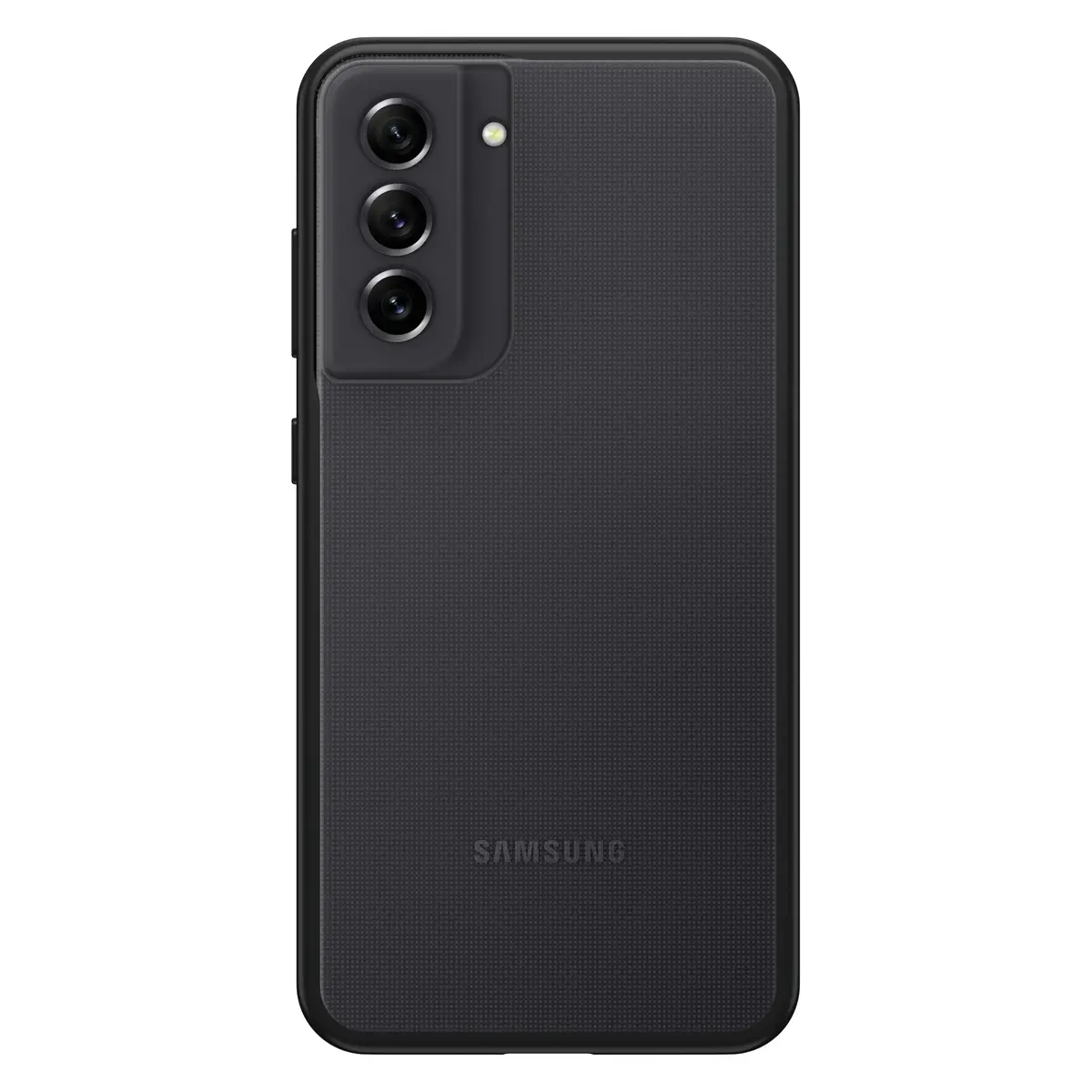 React für Samsung Galaxy S21 FE 5G schwarz/transparent ProPack