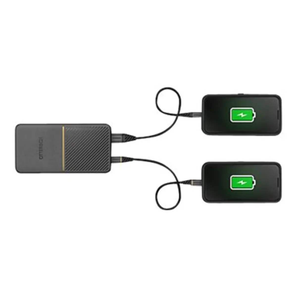 Power Bank 20K mAh USB A&C 18W USB-PD Schwarz