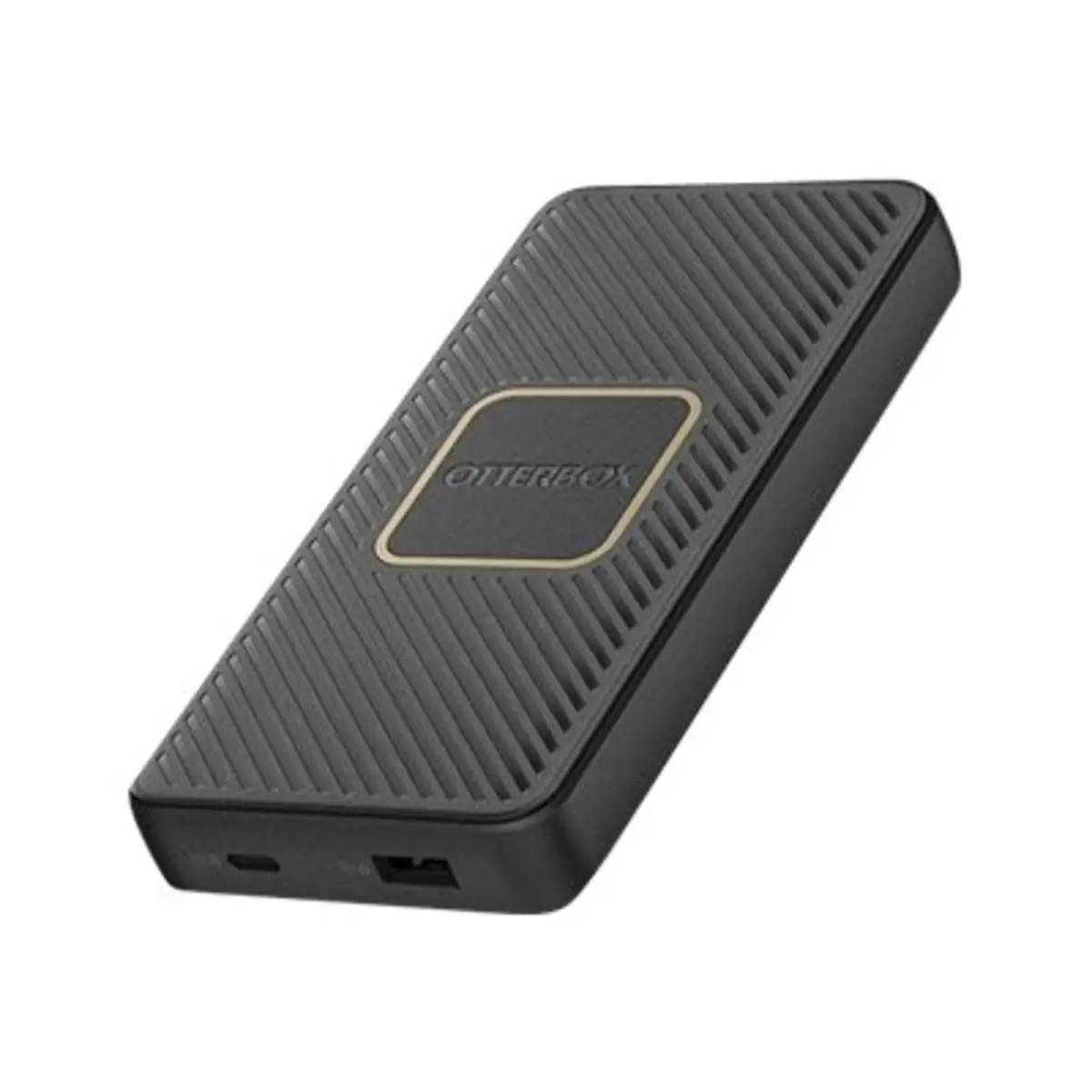 Power Bank 10K mAh USB A&C 18W USB-PD + WIRELESS 10W Schwarz