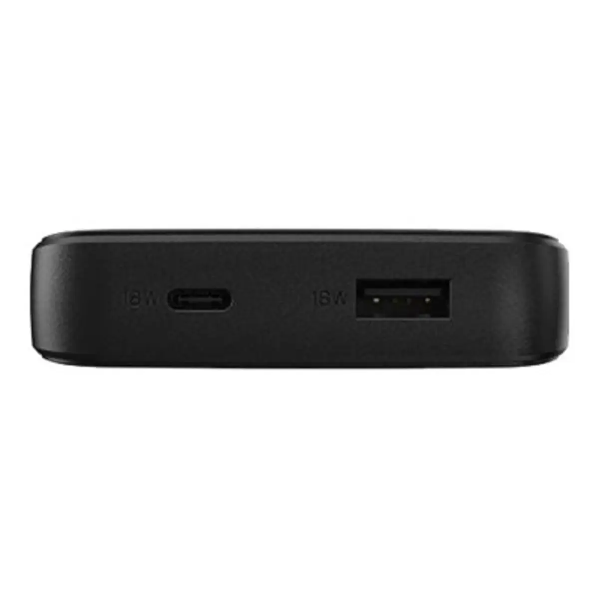 Power Bank 10K mAh USB A&C 18W USB-PD + WIRELESS 10W Schwarz
