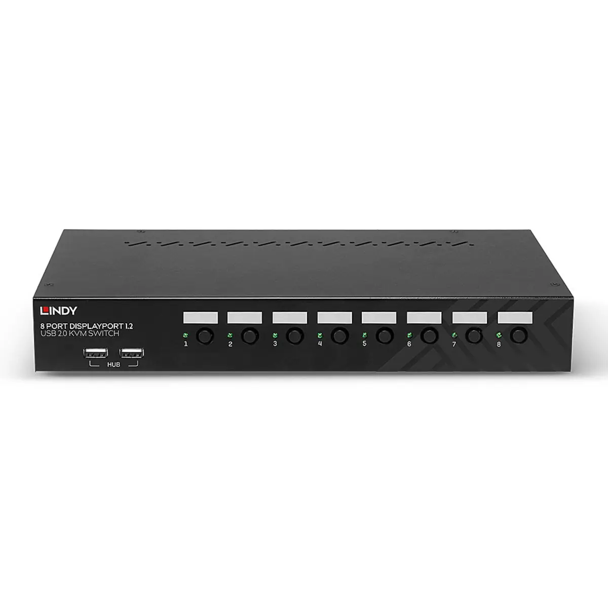 8 Port DisplayPort 1.2 USB 2.0 KVM Switch