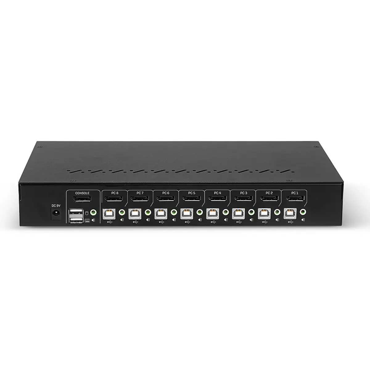 8 Port DisplayPort 1.2 USB 2.0 KVM Switch