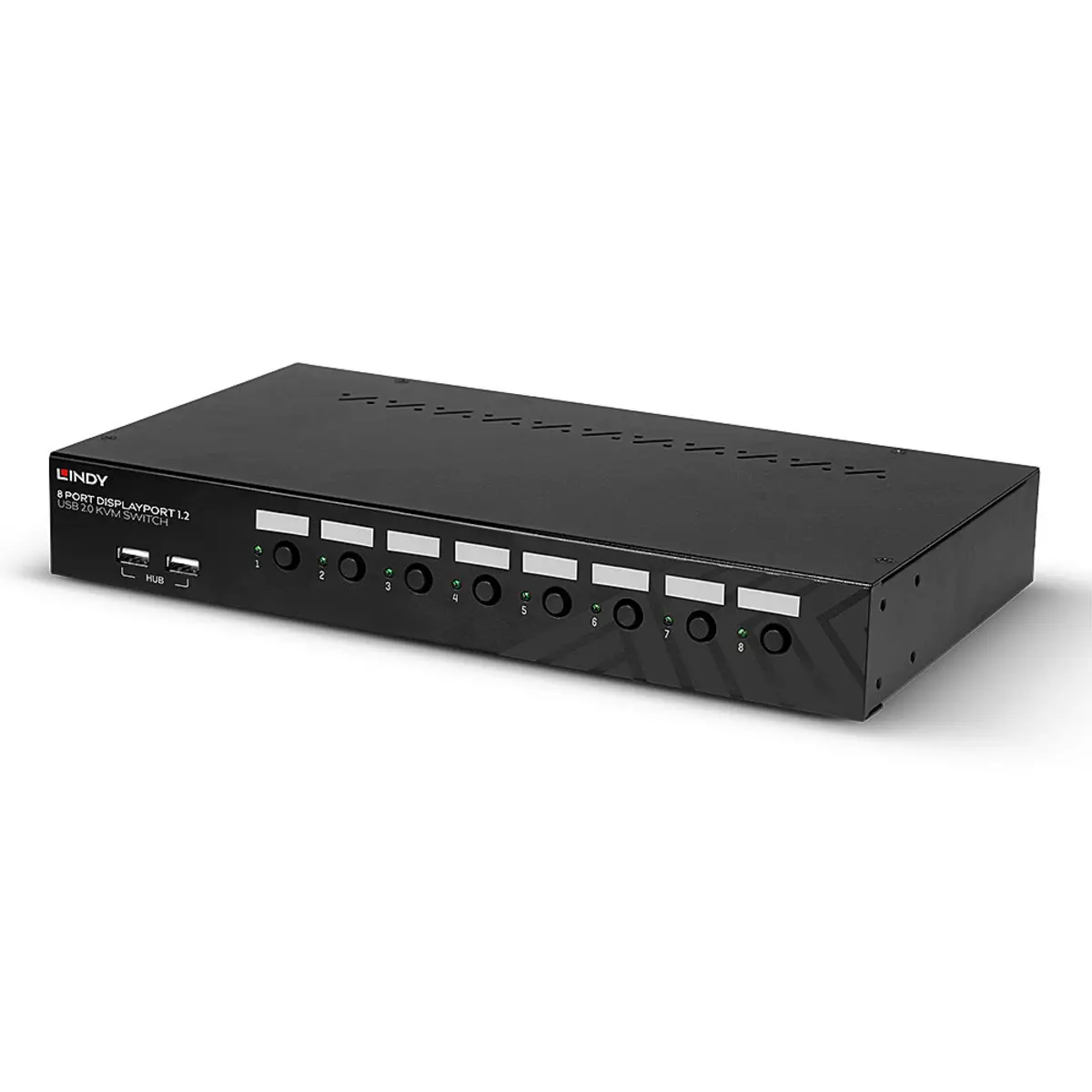 8 Port DisplayPort 1.2 USB 2.0 KVM Switch
