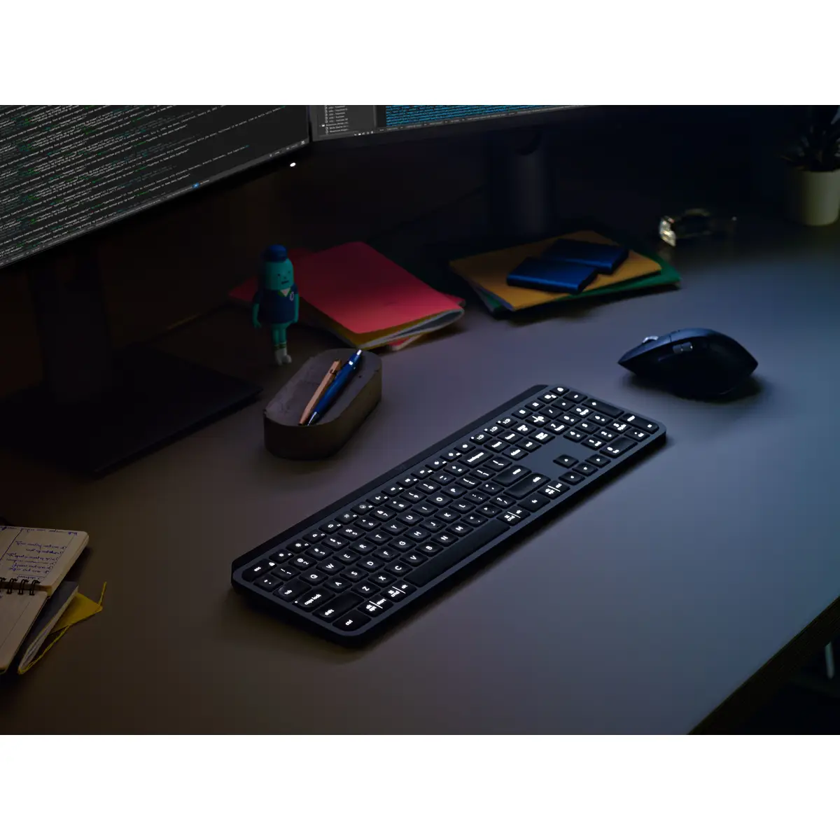 MX Keys Tastatur Layout Deutsch Graphite