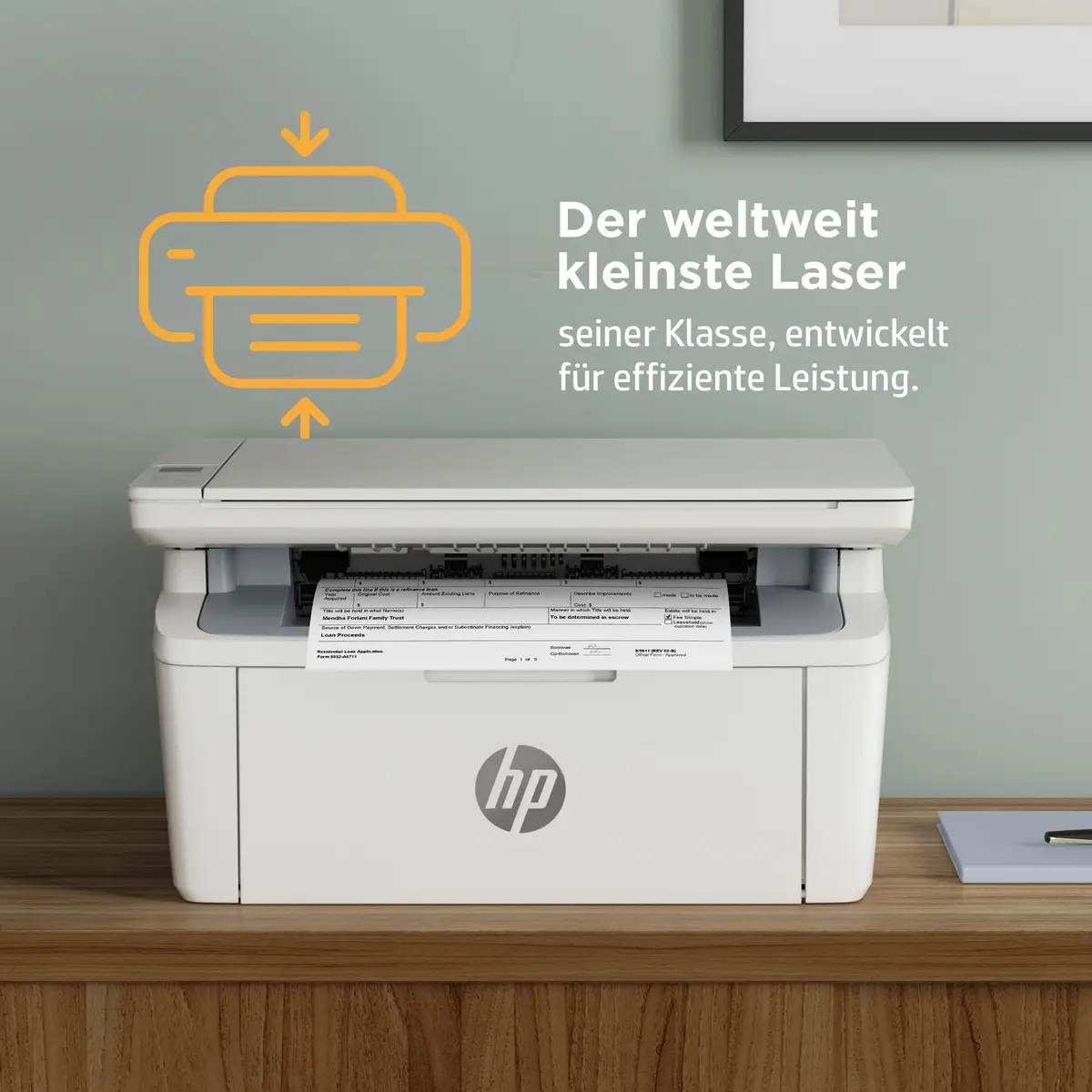 LaserJet MFP M140w A4 All-in-One Drucker/Scanner/Kopierer s/w Laserdrucker