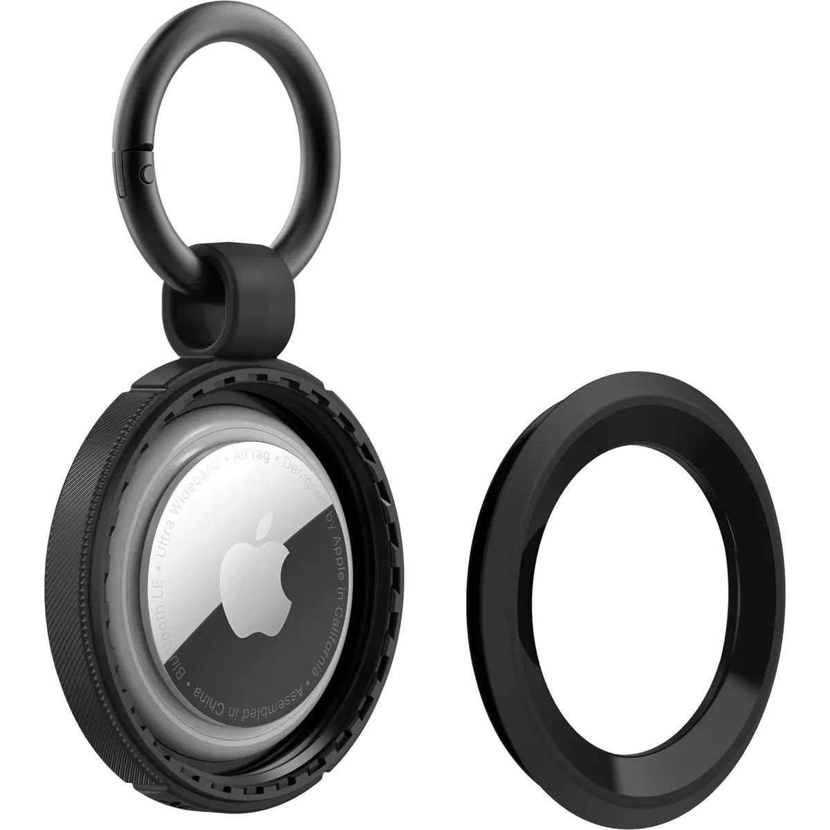 Sleek Case for Apple AirTag Rock Skip Blau