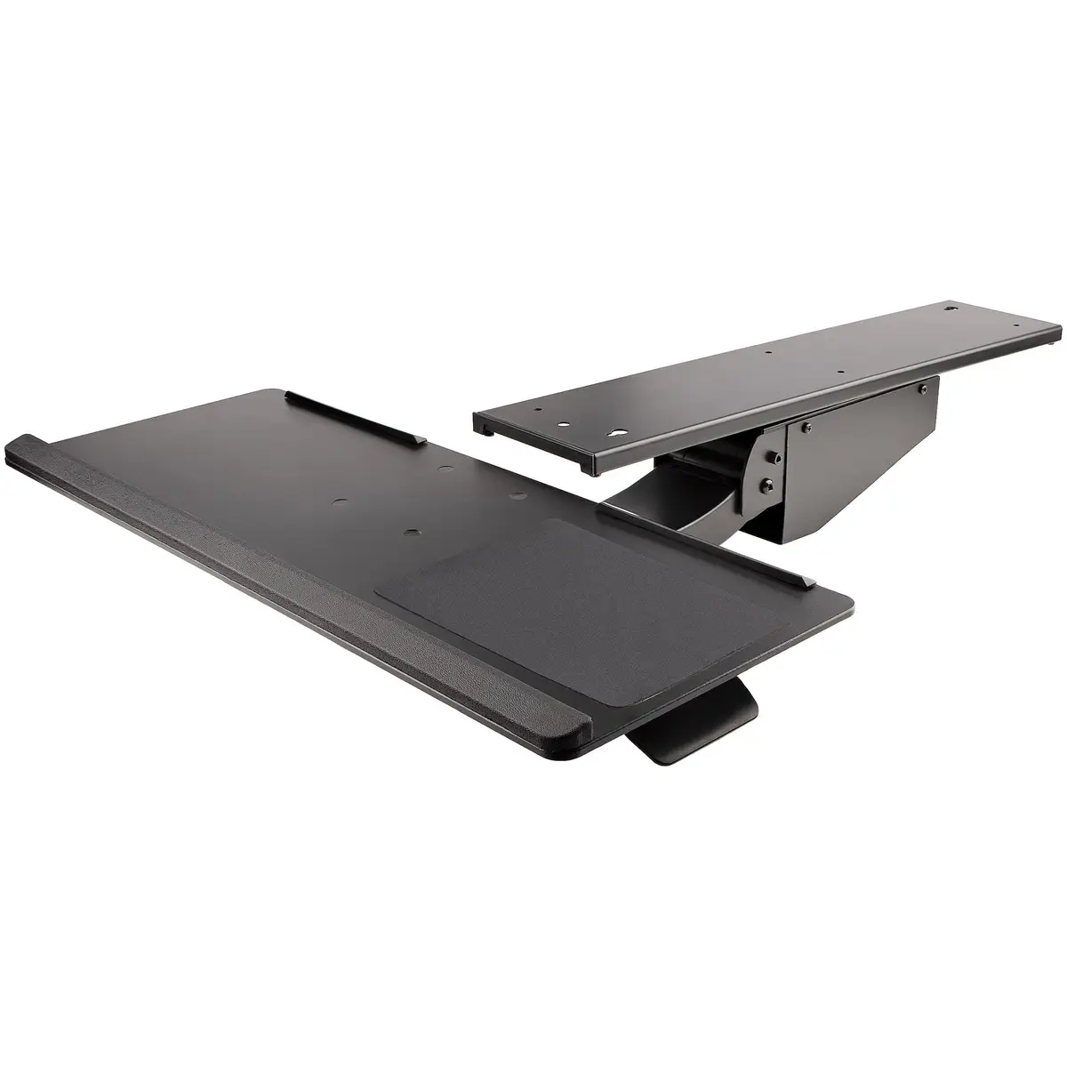 Höhenverstellbare Tastatur- und Mausablage 25,4cm x 66,04cm Ergonomisch neig und drehbar
