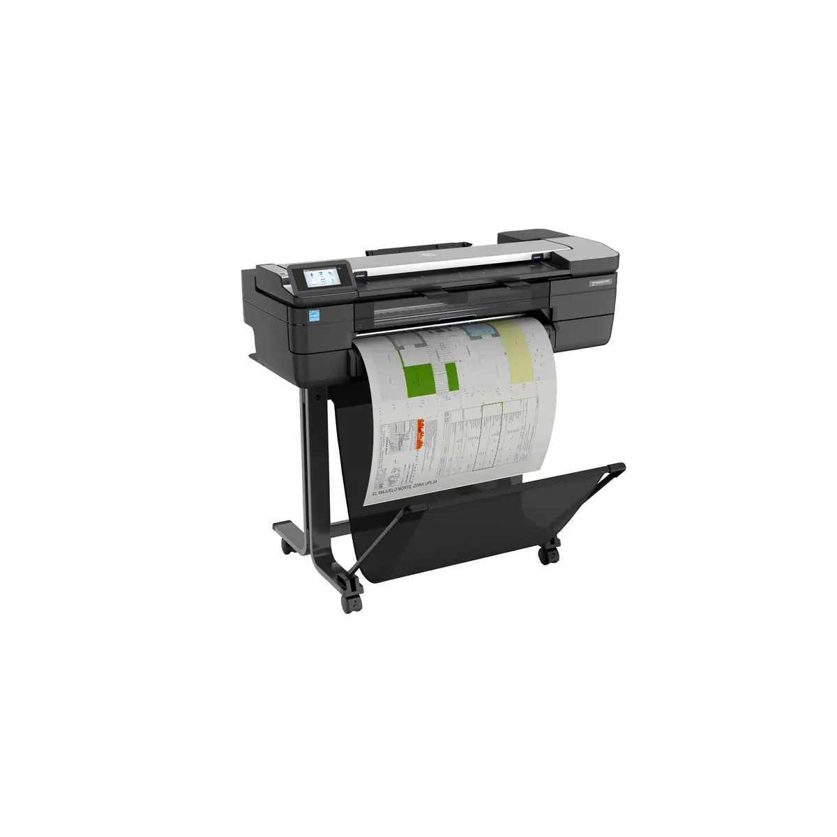 DesignJet T830 610 mm (24") All-in-One Drucker/Kopierer/Scanner Farbtintenstrahldruck