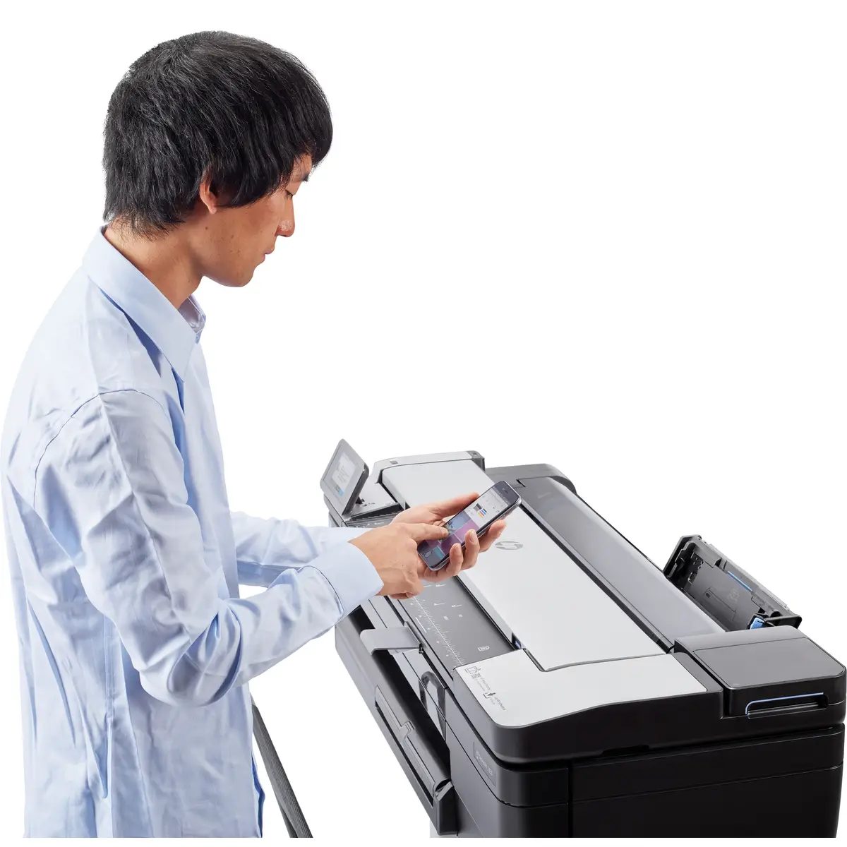 DesignJet T830 610 mm (24") All-in-One Drucker/Kopierer/Scanner Farbtintenstrahldruck