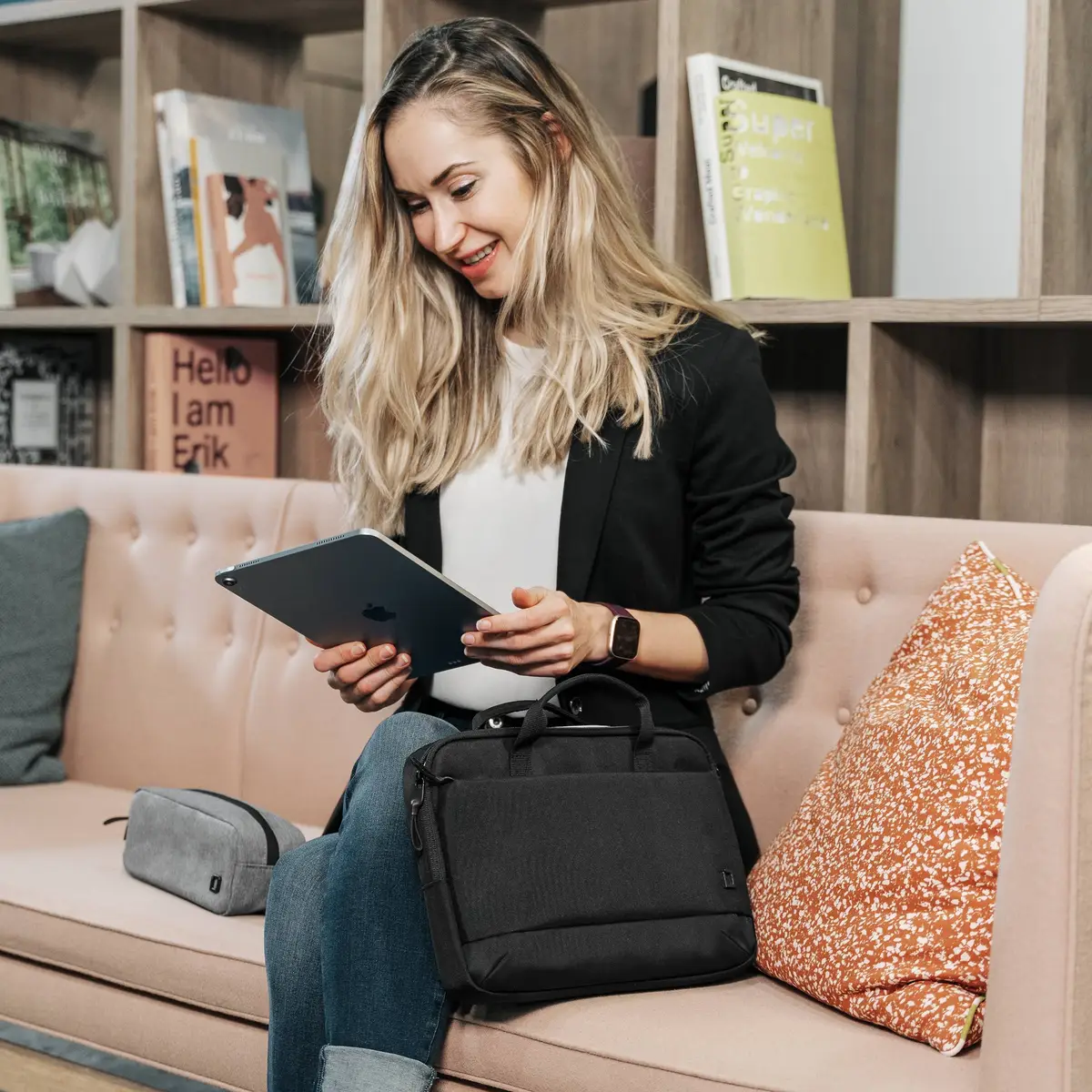 Eco Slim Case Motion für 33,8cm (13,3") Notebooks schwarz