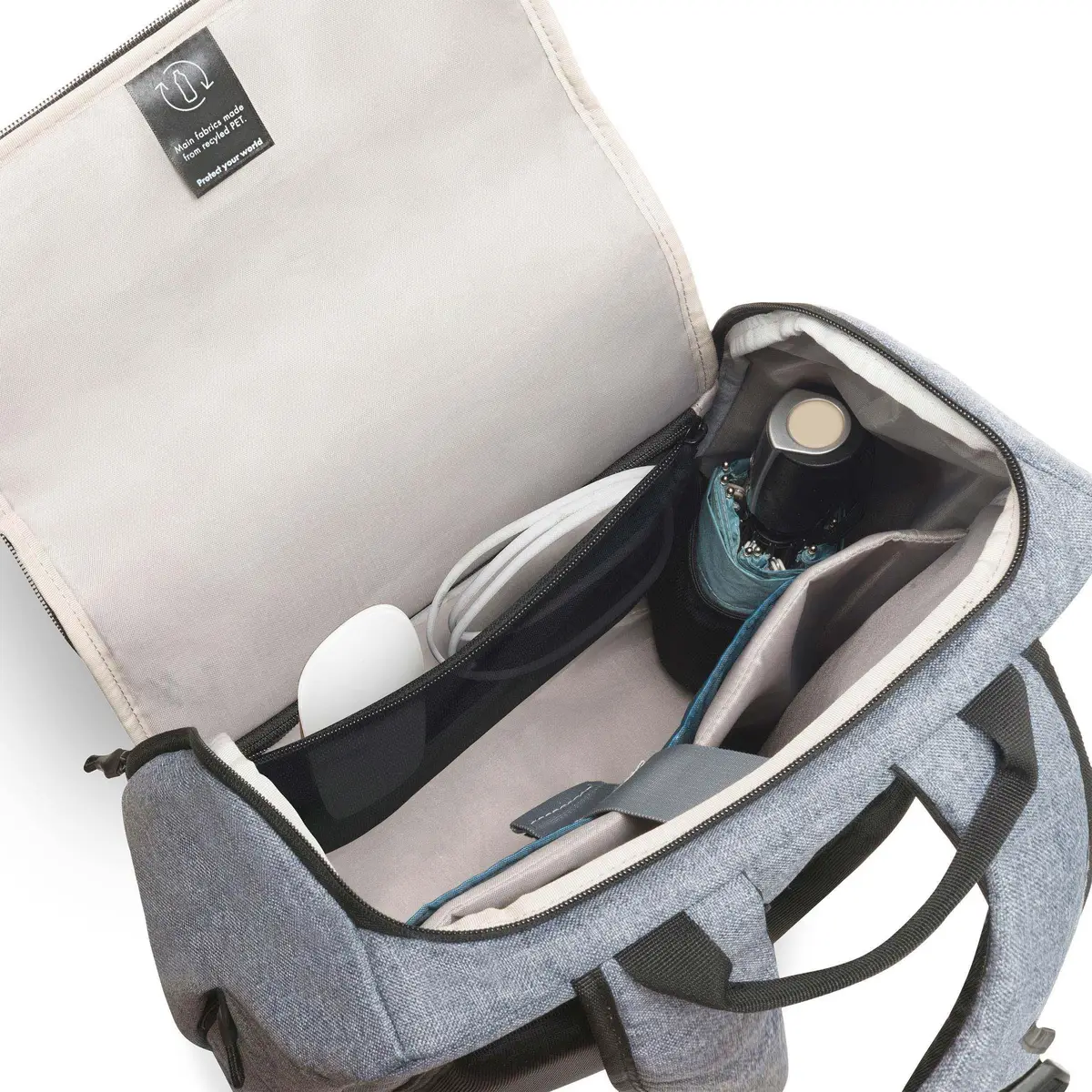 Eco Backpack MOTION für 39,6cm (15,6”) Notebooks Blue Denim