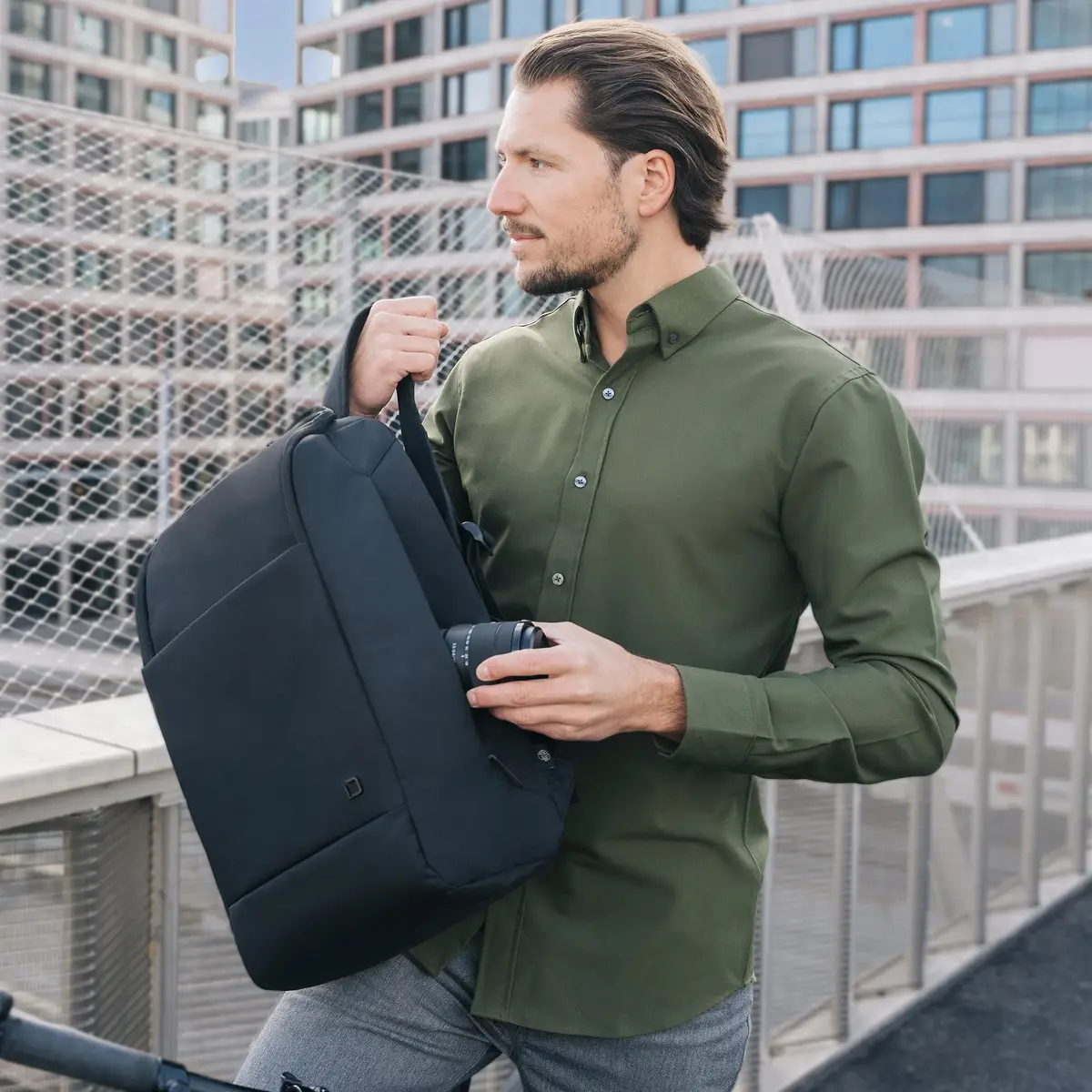 Eco Backpack MOTION für 39,6cm (15,6”) Notebooks Schwarz
