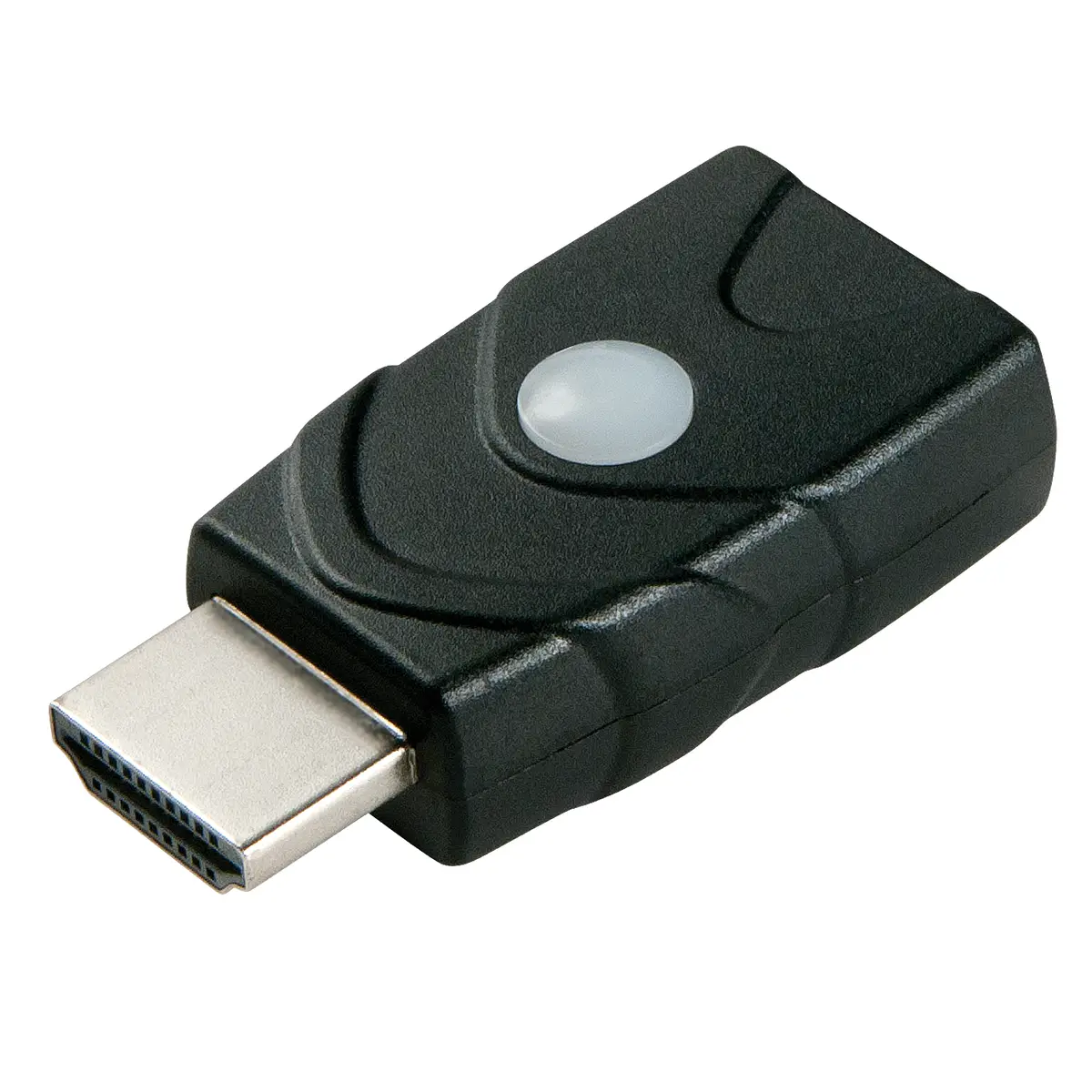 HDMI EDID/DDC Emulator Adapter Schwarz