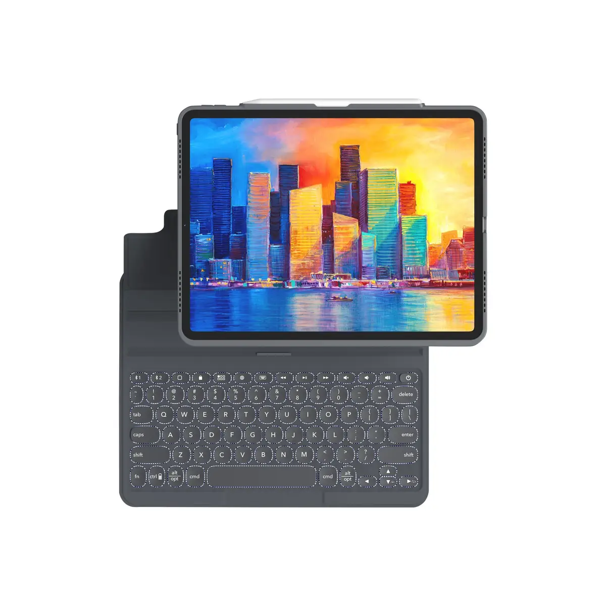 Keyboard pro Key pro Charcoal F Apple Ipad 12.9In German