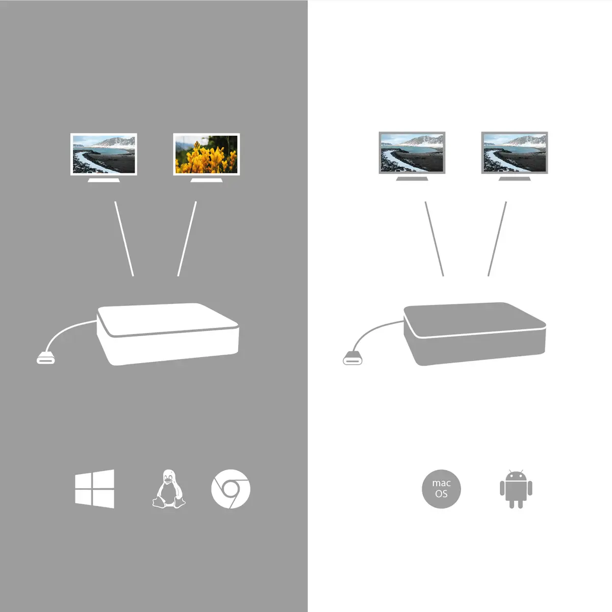 I-TEC USB-C HDMI DP DOCK PD100W