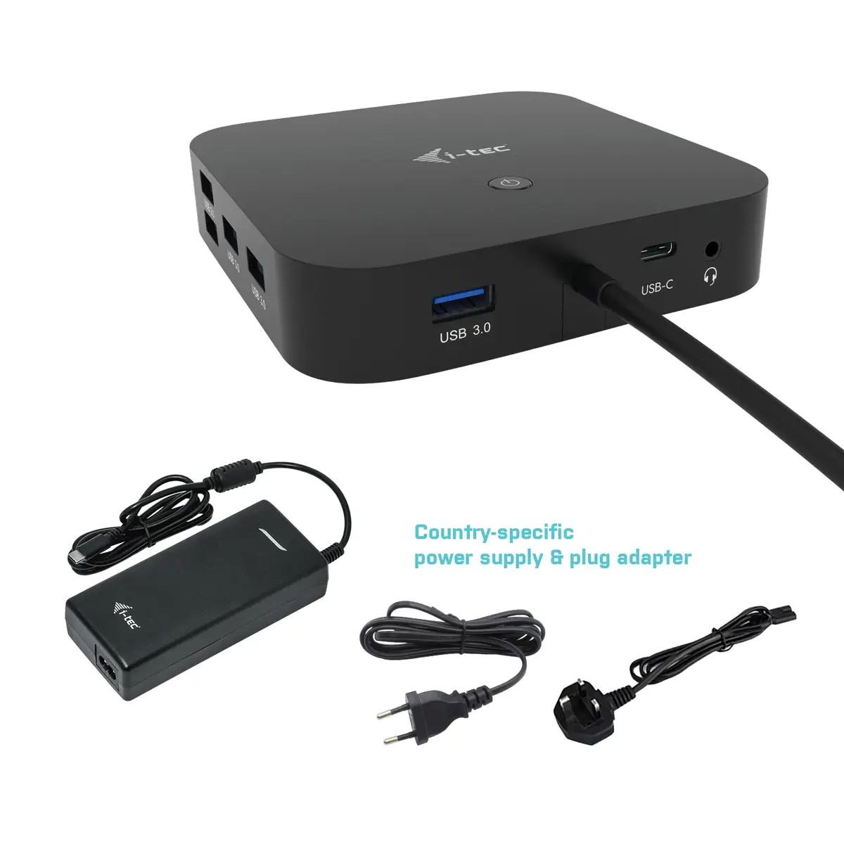I-TEC USB-C HDMI DP DOCK PD100W