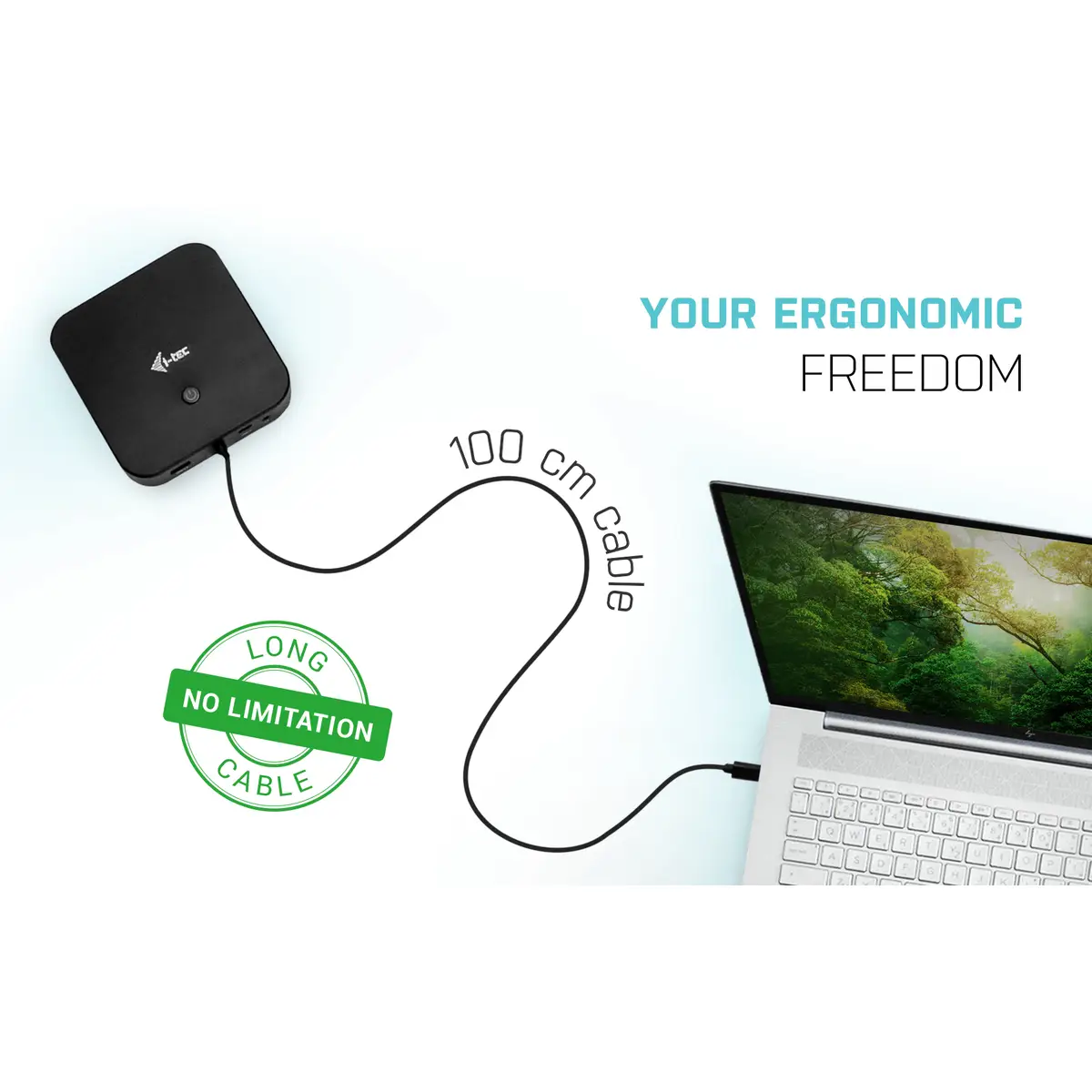 I-TEC USB-C HDMI DP DOCK PD100W