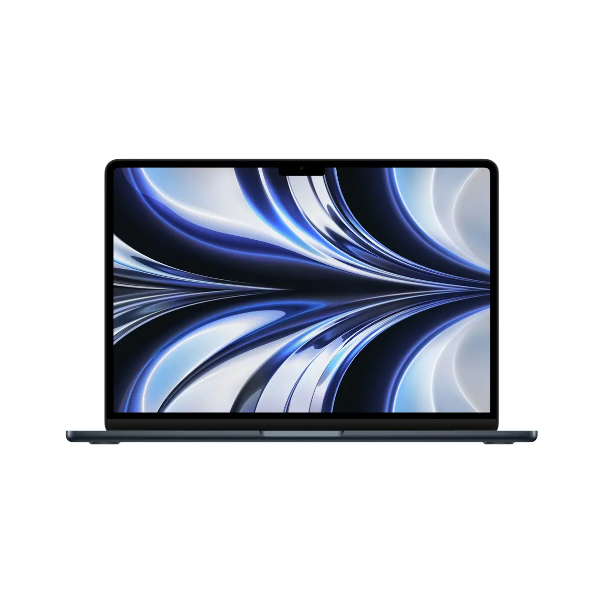 Macbook Air Apple M2 Chip mit 8-Core CPU 10-Core GPU 16 GB RAM 512 GB SSD 34,5cm (13,6") Retina 35W Dual USB-C Port Power Adapter midnight