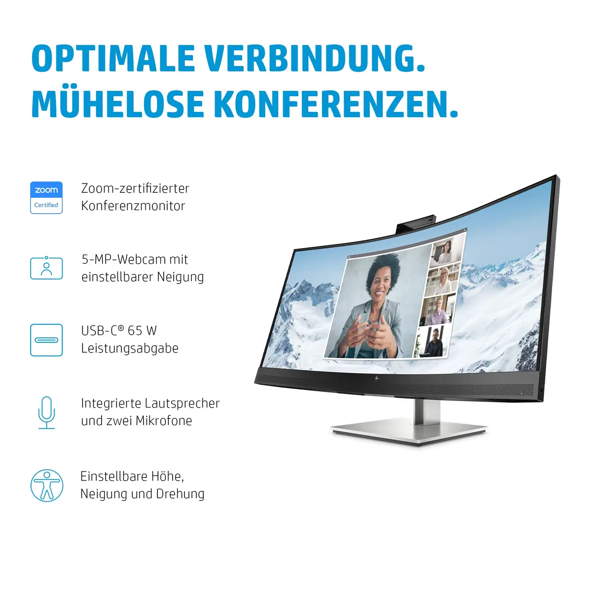 E34m G4 86,4cm (34") Curved 3440x1440 Pixel 3000:1 400cd/m² 5ms