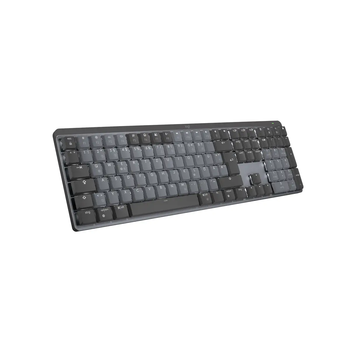 MX Mechanical Tastatur RF Wireless + Bluetooth QWERTZ Deutsch Graphit, Grau