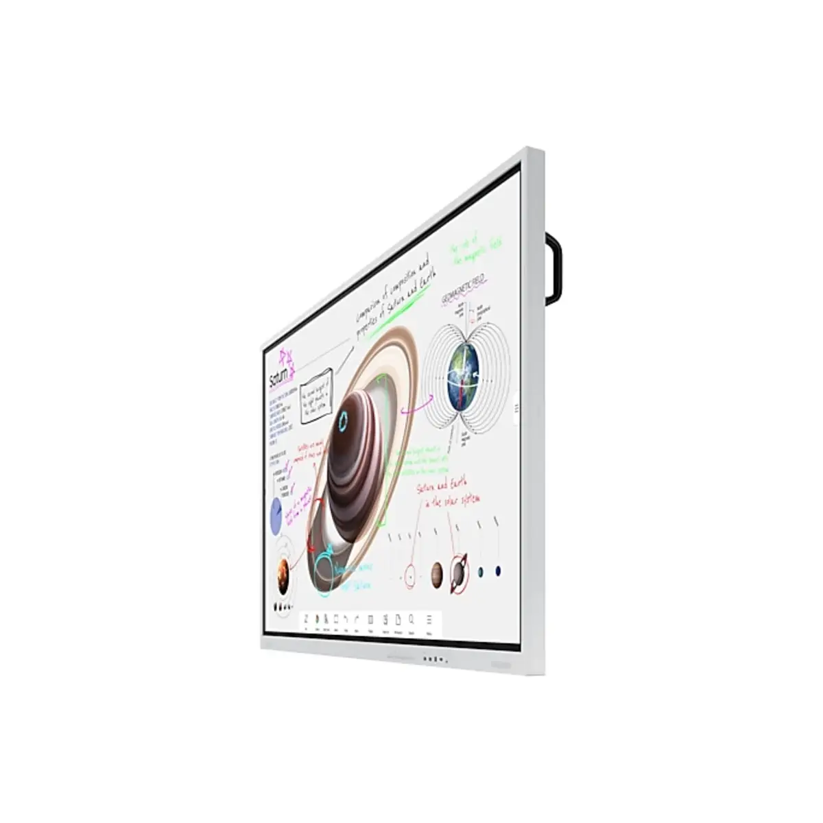 Flip Pro WM85B 216cm (85") 3840x2160 Pixel 4000:1 350 cd/m² 8ms mit Touchscreen (Multi-Touch) White Gray