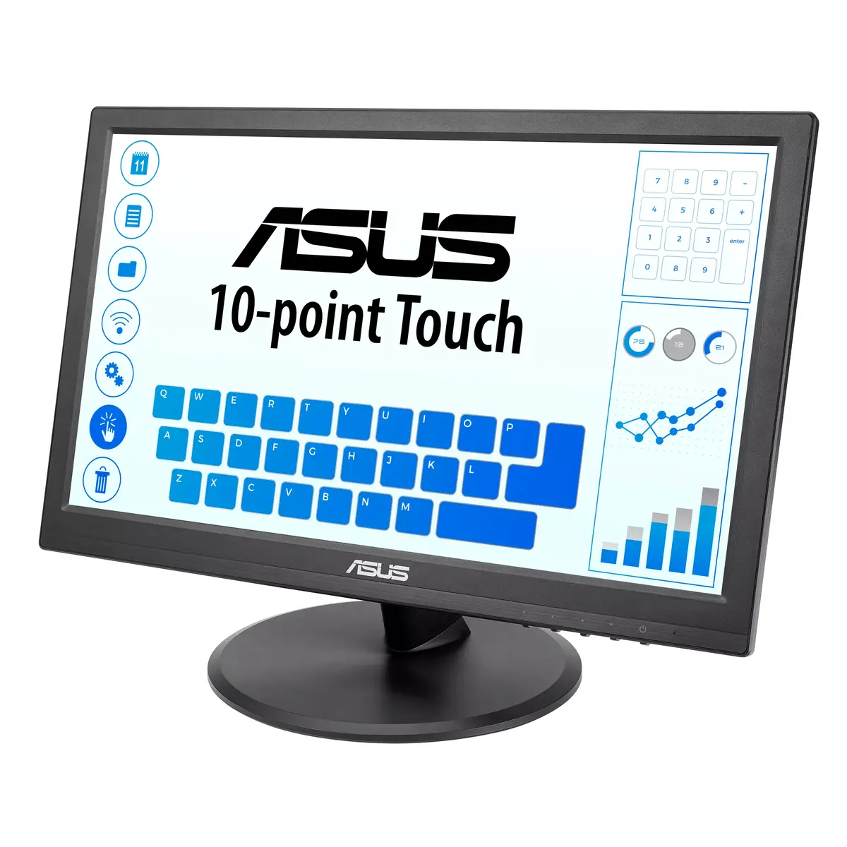 VT168HR 39,6cm (15,6") Touch 1366x768 Pixel 400:1 220cd/m² 5ms