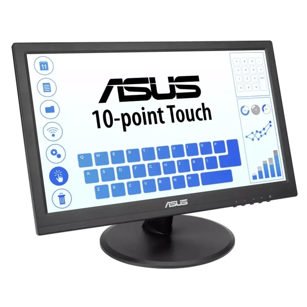 VT168HR 39,6cm (15,6") Touch 1366x768 Pixel 400:1 220cd/m² 5ms